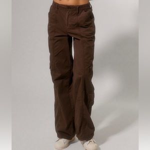 urban outfitters BDG y2k low-rise cargo pant in brown